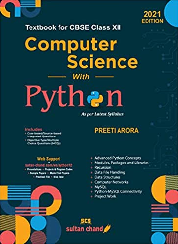 Computer Science with Python : CBSE Class 12