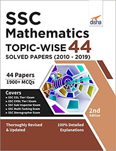 SSC Mathematics Topic-wise 44 Solved Papers