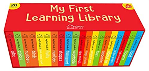 My First Complete Learning Library: Boxset of 20 Board Books Gift Set for Kids