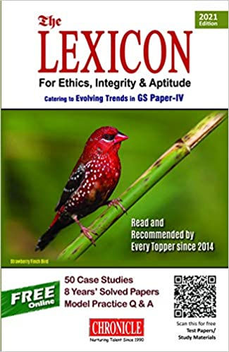 Lexicon for Ethics, Integrity & Aptitude for IAS General Studies - 7/edition, 2021